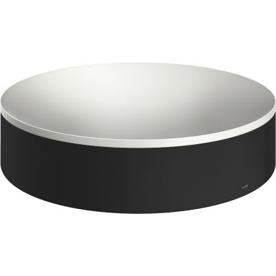 Axor Suite umywalka 40 cm nablatowa okrągła biały/czarny mat 42001670