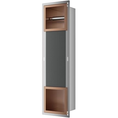 Balneo Wall Box Paper 2 uchwyt na papier toaletowy wnękowy miedź B0301040302-1