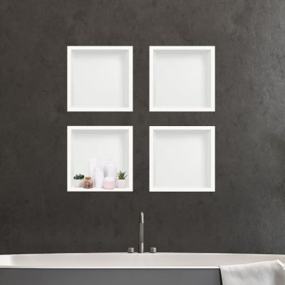Balneo WallBox One White półka wnękowa 60x30x7 cm biała OB-WH3