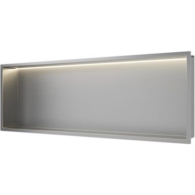 Balneo Wall Box LED Inox półka wnękowa 90 cm inox B0101010109-3