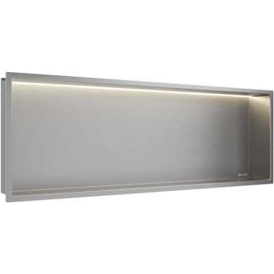 Balneo Wall Box LED Inox półka wnękowa 90 cm inox B0101010109-3