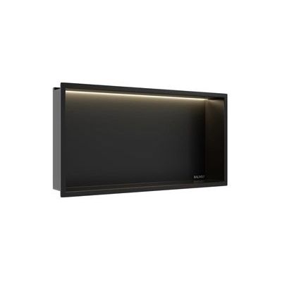 Balneo Wall Box półka wnękowa 60 cm czarna B0101020109-2