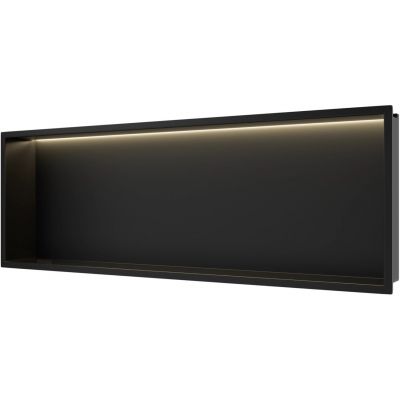 Balneo Wall Box półka wnękowa 90 cm czarna B0101020109-3