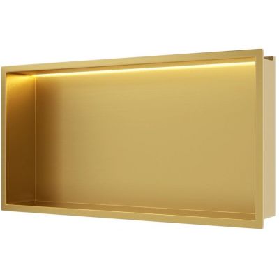 Balneo Wall Box półka wnękowa 60 cm złota B0101030109-2