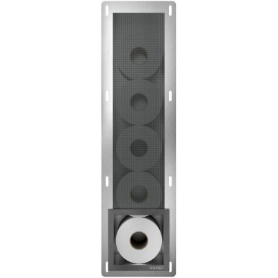 Balneo półka wnękowa na papier toaletowy 72 cm gun metal B0301080303-1