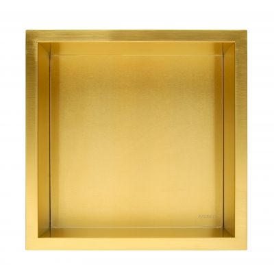 Balneo Wall-Box One Gold półka wnękowa 30x30x10 cm złoty OB-BR2