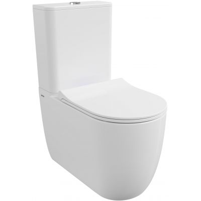 Bocchi Venezia miska WC kompakt stojąca Clean Plus+ biały połysk 1529-001-0129
