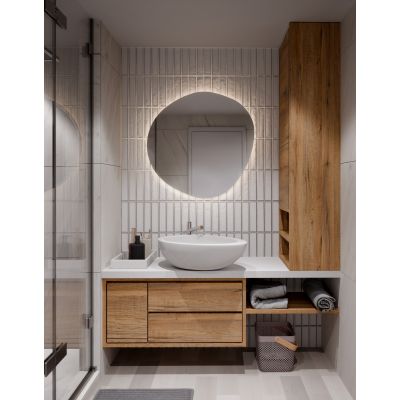 BD Art Luna lustro 70x70 cm z oświetleniem 301210000376