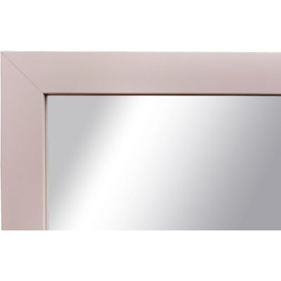 BD Art lustro stojące do garderoby 155x36 cm prostokątne różowe 301120000042