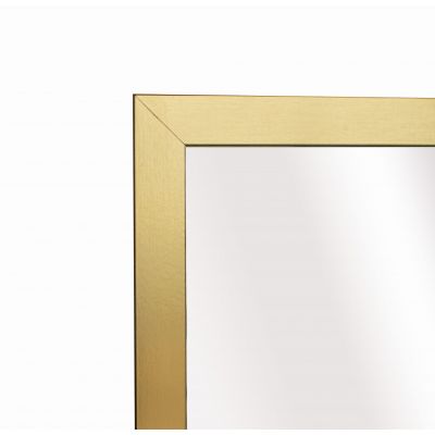 BD Art lustro stojące do garderoby 155x36 cm prostokątne złote 301120000050