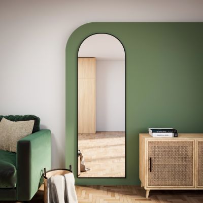 Baltica Design Tiny Border Pastille Cut lustro 60x180 cm czarne