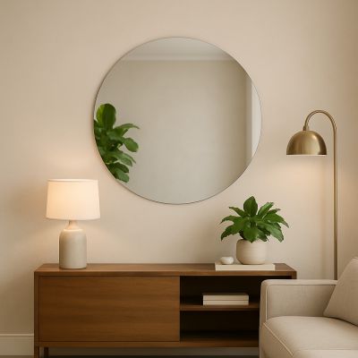 Baltica Design Baltica Pure lustro 60x60 cm okrągłe