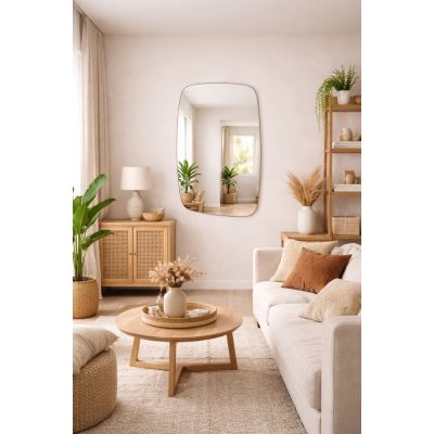 Baltica Design Stone Calm S No Edges lustro 90x60 cm bez ramy