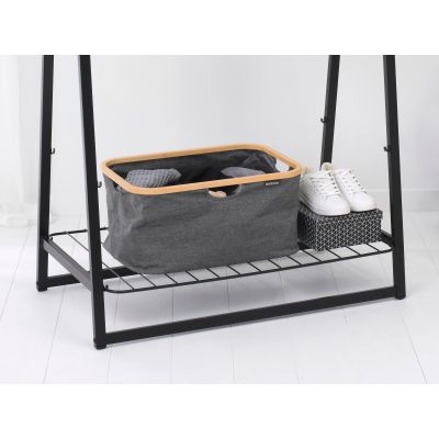 Brabantia Foldable Laundry Basket kosz na bieliznę i pranie szary 232725