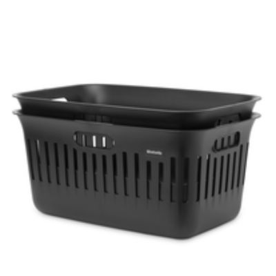 Brabantia Collect-It kosz na bieliznę i pranie 40 l (2 szt) czarny 247446