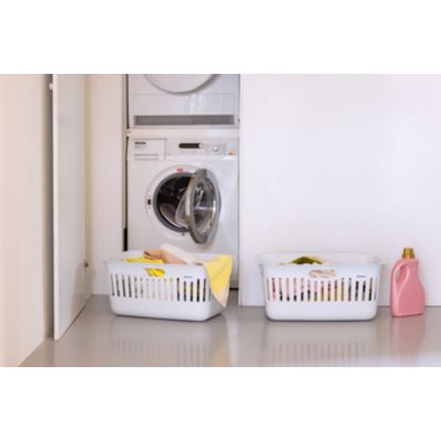 Brabantia Collect-It kosz na bieliznę i pranie 40 l (2 szt) biały 247828