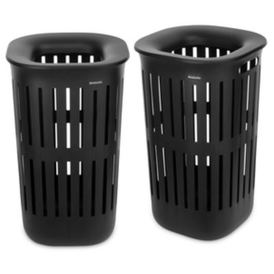 Brabantia Collect-It kosz na bieliznę i pranie 55 l (2 szt) czarny 247842
