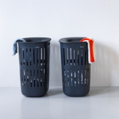 Brabantia Collect-It kosz na bieliznę i pranie 55 l (2 szt) czarny 247842