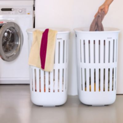Brabantia Collect-It kosz na bieliznę i pranie 55 l (2 szt) biały 247880
