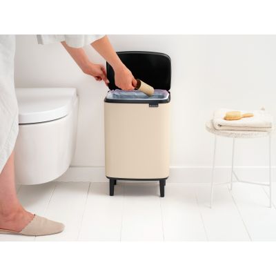 Brabantia Bo Hi kosz na śmieci 12 l Soft Beige 251665