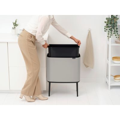 Brabantia Bo Touch Bin kosz na śmieci 36 l Soft Grey 254987
