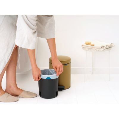 Brabantia NewIcon kosz na śmieci 5 l Warm Gold 255120