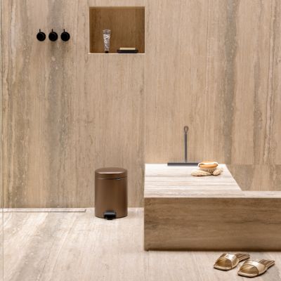 Brabantia NewIcon kosz na śmieci 5 l Warm Bronze 255229