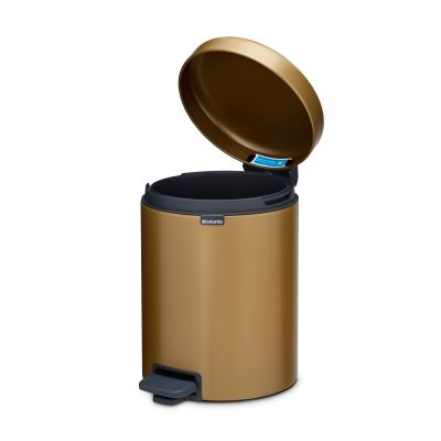Brabantia NewIcon kosz na śmieci 5 l Warm Brass 255243