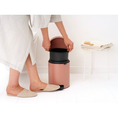 Brabantia NewIcon kosz na śmieci 5 l Warm Copper 25567