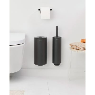 Brabantia MindSet zestaw akcesoriów toaletowych 3w1 grafit 303685