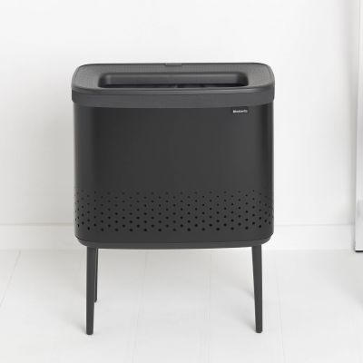 Brabantia Bo kosz na bieliznę i pranie 60 l czarny mat 200526
