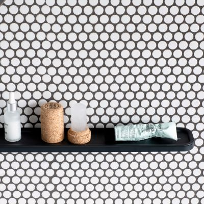 Brabantia MindSet półka łazienkowa grafit 303524