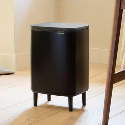 Brabantia Bo kosz na śmieci 12 l czarny mat 227226