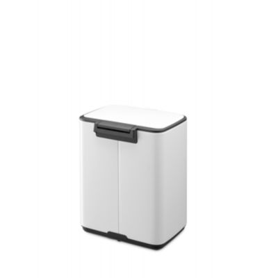 Brabantia Bo kosz na śmieci 7 l biały 236884