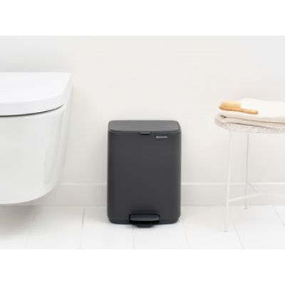 Brabantia Bo kosz na śmieci 7 l szary 237980