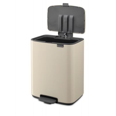Brabantia Bo kosz na śmieci 12 l beżowy 238024
