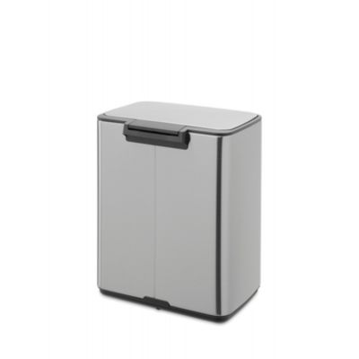 Brabantia Bo kosz na śmieci 12 l stal 238048