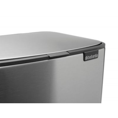 Brabantia Bo kosz na śmieci 12 l stal 238048