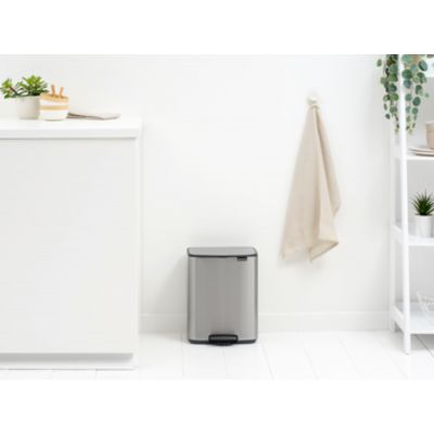 Brabantia Bo kosz na śmieci 12 l stal 238048
