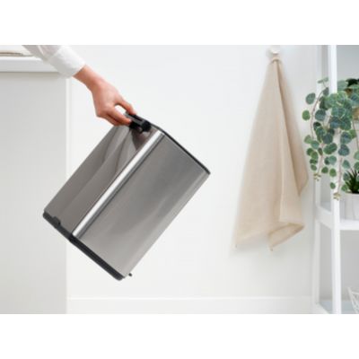 Brabantia Bo kosz na śmieci 12 l stal 238048