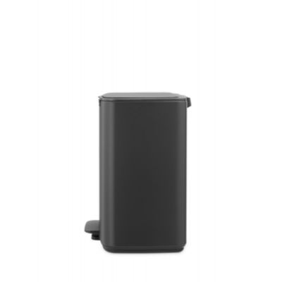 Brabantia Bo kosz na śmieci 12 l szary 238086