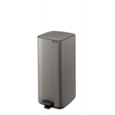 Brabantia Bo pojemnik na odpady 30 l platinum 238161