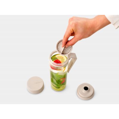 Brabantia Make & Take butelka na wodę 0,5 l beżowa 240980