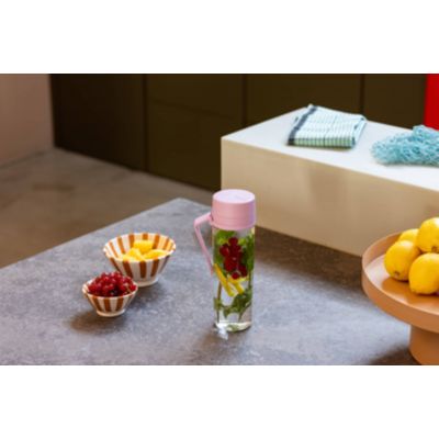 Brabantia Make & Take butelka na wodę 0,5 l Lilac Pink 241086