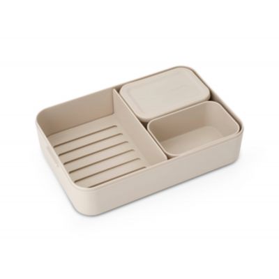 Brabantia Make & Take Bento pojemnik na lunch 2 l beżowy 241369