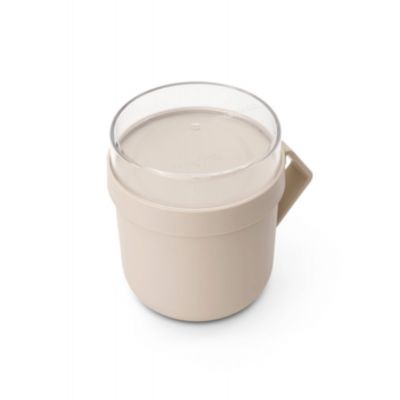 Brabantia Make & Take kubek do zupy 0,6 l beżowy 241468