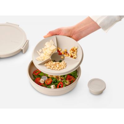 Brabantia Make & Take miska do sałatki 1,3 l beżowa 241888