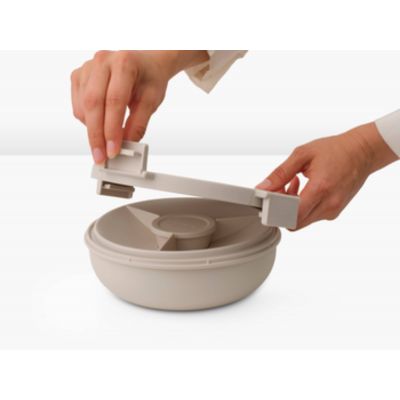 Brabantia Make & Take miska do sałatki 1,3 l beżowa 241888