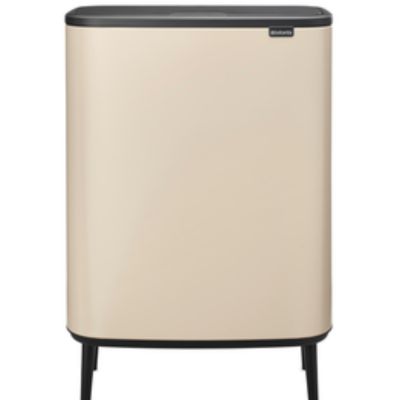Brabantia Bo Touch Bin pojemnik na odpady 60 l beżowy 247941