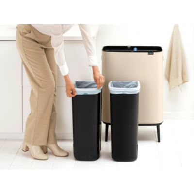 Brabantia Bo Touch Bin pojemnik na odpady 60 l beżowy 251580